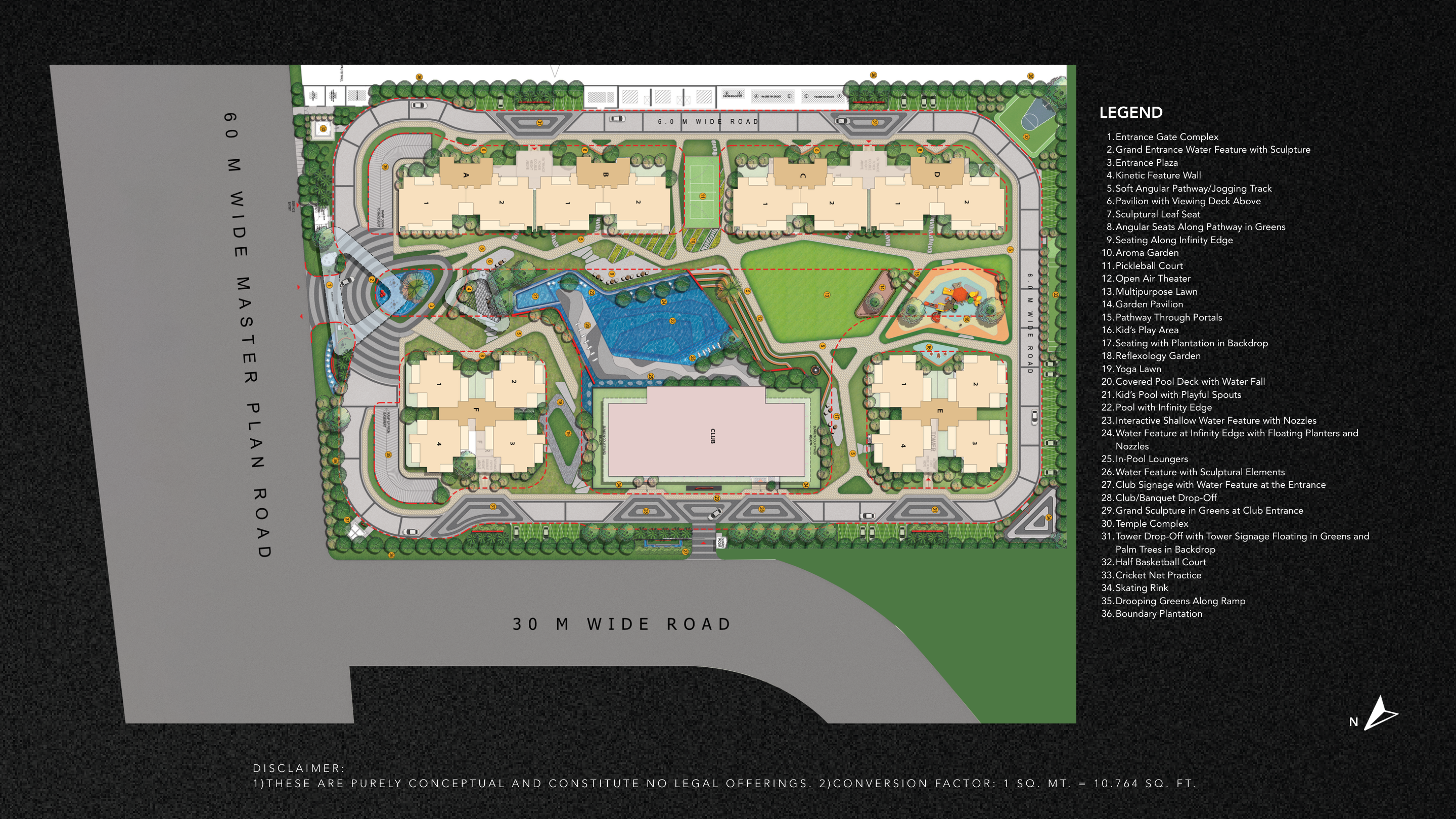 Gulshan Empire Wave City master plan and land plan