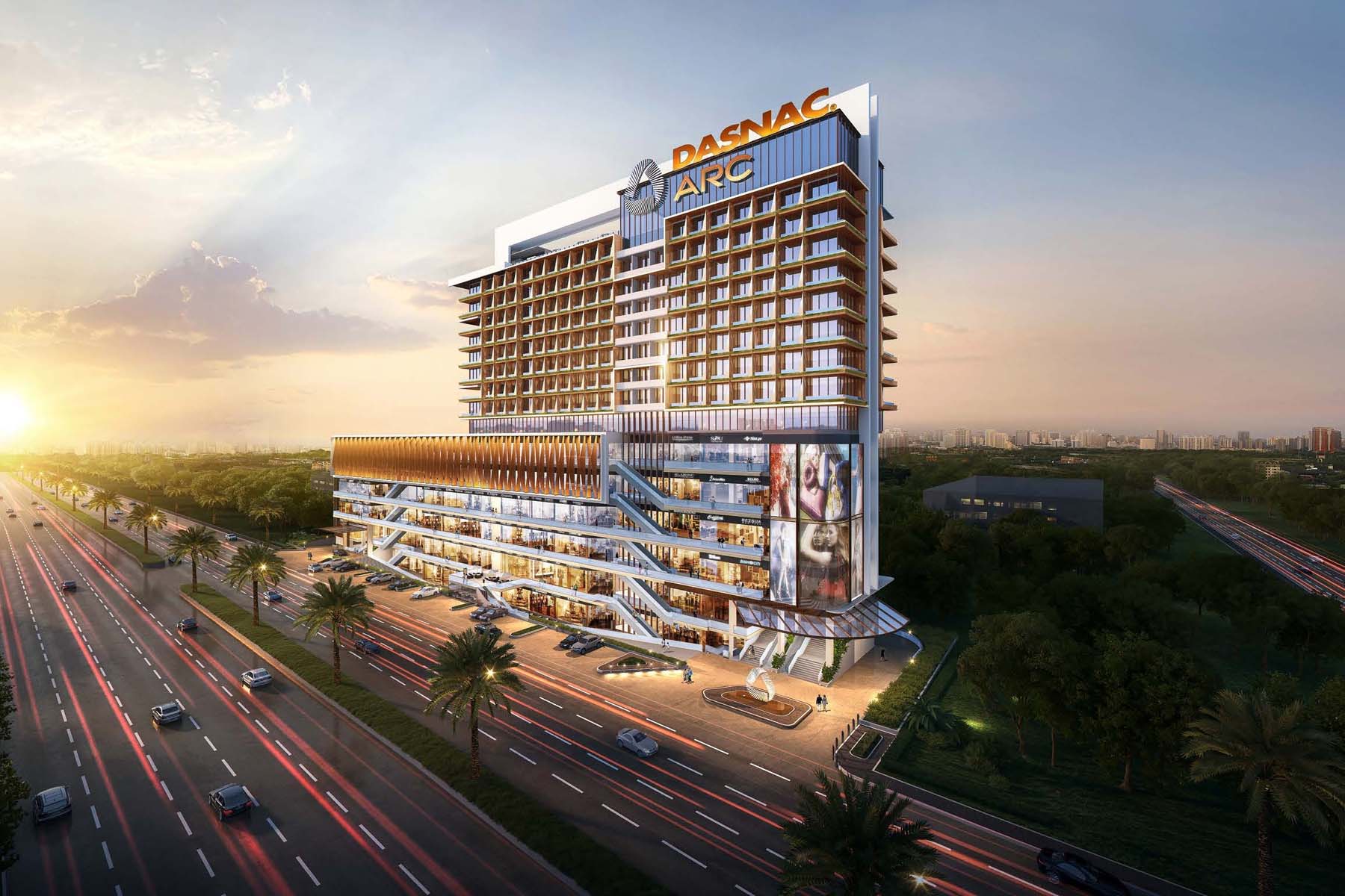Dasnac Arc commercial property in Sector 72 Noida 