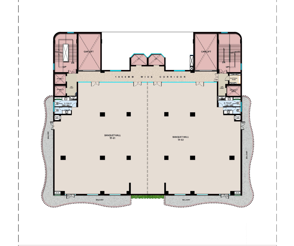3rd & 4th Floor Plan